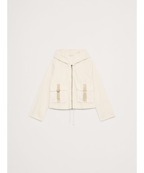 Banana Republic(バナナリパブリック)の「フード ユーティリティジャケット(その他アウター・レディース・アイボリー・XS/S/M/L)」の5枚目の写真