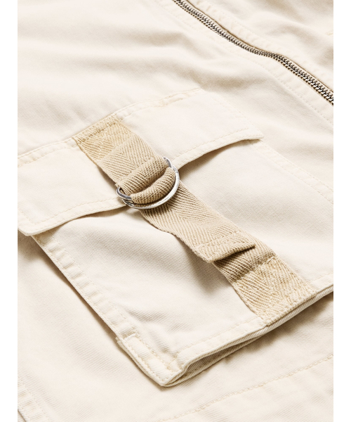 Banana Republic(バナナリパブリック)の「フード ユーティリティジャケット(その他アウター・レディース・アイボリー・XS/S/M/L)」の6枚目の写真