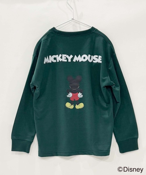 キッズ MICKEY MOUSE ミッキーオーバーサイズトレーナー（スウェット