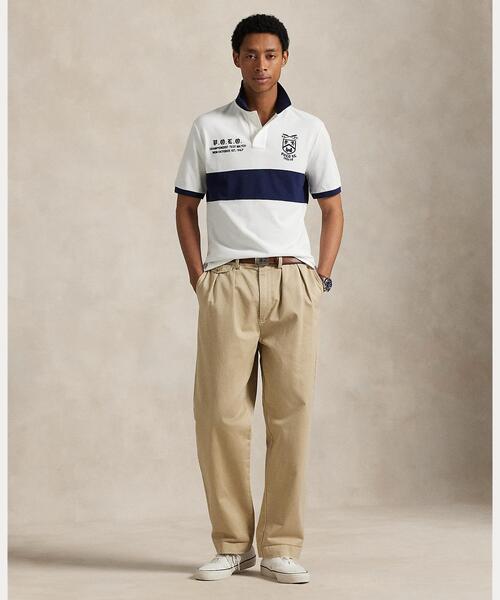 クラシック フィット メッシュ グラフィック ポロシャツ（ポロシャツ