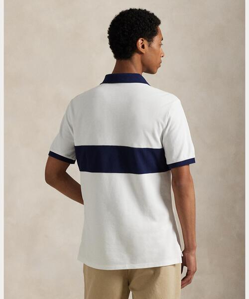 クラシック フィット メッシュ グラフィック ポロシャツ