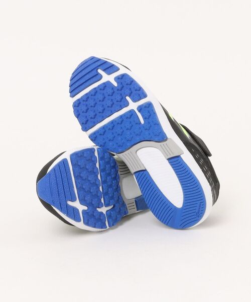 NEW BALANCE（ニューバランス）の「new balance ニューバランス NB HANZO V SYNTHETIC【軽量】キッズスニーカー 細幅 運動会 スピードモデル(エヌビーハンゾーVシンセティック) PXHNVSL1 ブラック（スニーカー・キッズ・ブラック・17.0cm/17.5cm/18.0cm/18.5cm/19.0cm/19.5cm/20.0cm/20.5cm/21.0cm/21.5cm）」の3枚目の写真