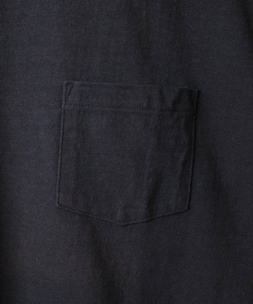 BARNS OUTFITTERS（バーンズアウトフィッターズ）の「【PH2】【BARNS OUTFITTERS】吊天竺 ショートスリーブ Vネック Tシャツ（Tシャツ/カットソー・メンズ・ロイヤルブルー/オレンジ/ゴールド/グレー/ブラック・0/1/2）」の18枚目の写真