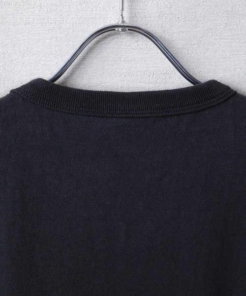 BARNS OUTFITTERS（バーンズアウトフィッターズ）の「【PH2】【BARNS OUTFITTERS】吊天竺 ショートスリーブ Vネック Tシャツ（Tシャツ/カットソー・メンズ・ロイヤルブルー/オレンジ/ゴールド/グレー/ブラック・0/1/2）」の22枚目の写真