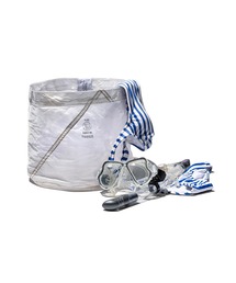 PUEBCO(vGuR)COVERED VINTAGE PARACHUTE ORGANIZER Medium([ObY)