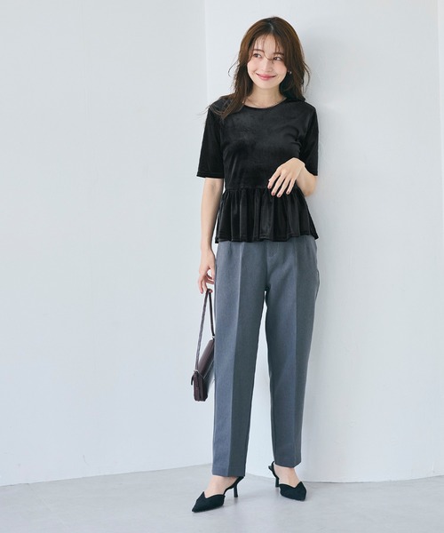 美品　アルベロベロ　トップス 幾何柄チュールトップス | allureville (Women)/アルアバイル