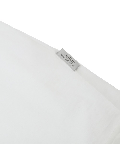 Julier Yoga and Relax（ジュリエヨガアンドリラックス）の「Julier KanakoSasakiコラボ プリントTシャツ（Tシャツ/カットソー・レディース・ホワイト×ブルー/ホワイト×グリーン・FREE）」の18枚目の写真