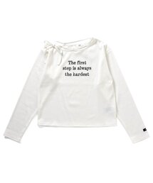 algy | ネックりぼんリブロンT(Tシャツ/カットソー)