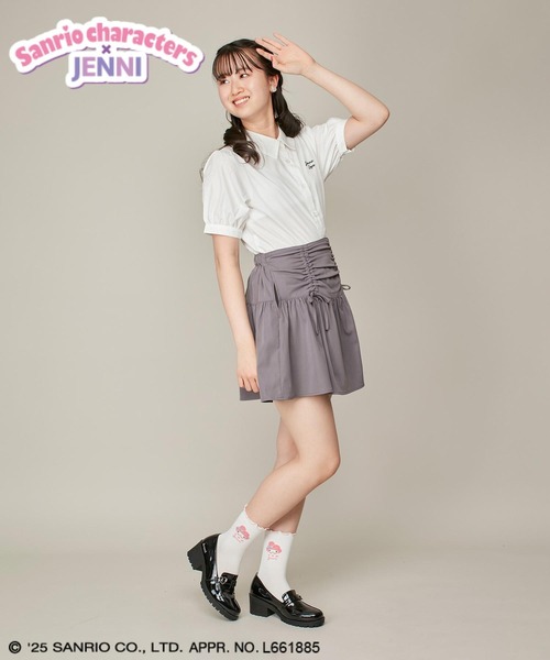 JENNI（ジェニィ）の「JENNI×マイメロディ　ソックス（ソックス/靴下・キッズ・オフホワイト・FREE）」の8枚目の写真