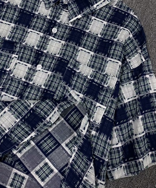 DIAVEL(ディアベル)の「【4色展開】Candy Plaid オーバーサイズシャツ(シャツ/ブラウス・レディース・ブルー/グリーン/レッド/ネイビー・M)」の18枚目の写真