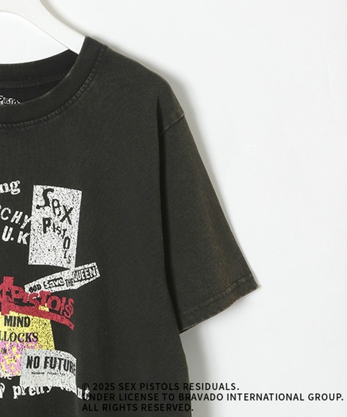 PAGEBOY（ページボーイ）の「Sex Pistols Ｔシャツ（Tシャツ/カットソー・レディース・ピンク/ブラック系その他/オフホワイト/ブラック・FREE）」の15枚目の写真