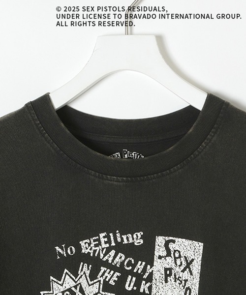 PAGEBOY（ページボーイ）の「Sex Pistols Ｔシャツ（Tシャツ/カットソー・レディース・ピンク/ブラック系その他/オフホワイト/ブラック・FREE）」の13枚目の写真