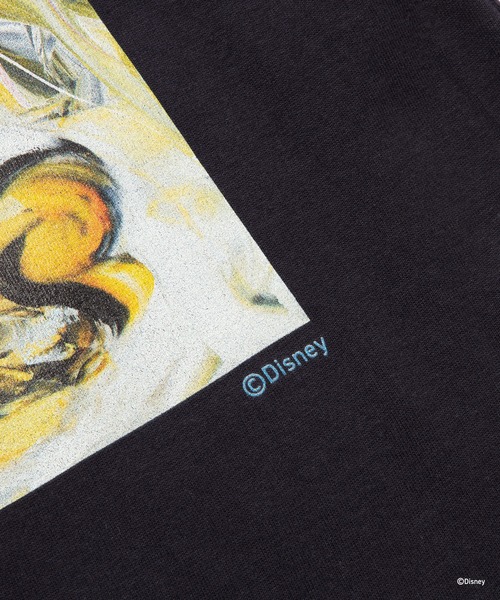 Disney（ディズニー）の「DONALD DUCK / CROPPED T-SHIRT（Tシャツ/カットソー・レディース・ネイビー・S/M）」の4枚目の写真