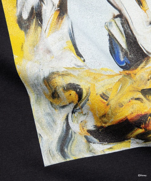 Disney（ディズニー）の「DONALD DUCK / CROPPED T-SHIRT（Tシャツ/カットソー・レディース・ネイビー・S/M）」の5枚目の写真