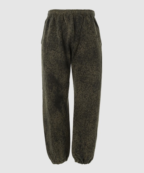 NOMA t.d.(ノーマティーディー)の「Hand Dye Twist Pants(スウェットパンツ・メンズ・オリーブ×ブラック・3/2)」の1枚目の写真