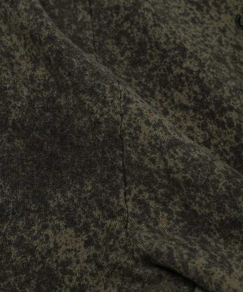 NOMA t.d.(ノーマティーディー)の「Hand Dye Twist Pants(スウェットパンツ・メンズ・オリーブ×ブラック・3/2)」の6枚目の写真