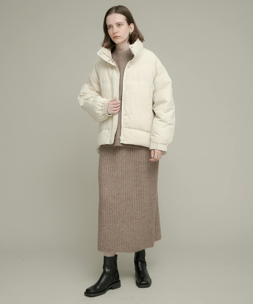 Sonny Label ベージュ ダウンジャケット FREE URBAN RESEARCH Sonny Label（アーバンリサーチサニーレーベル