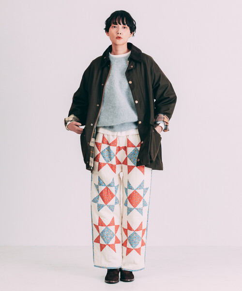 Barbour/バブアー 別注OS Beaufort ピーチスキン custom lining