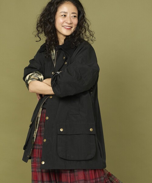 Barbour別注OS Beaufortピーチスキン Barbour/別注OS Beaufort ピーチスキン custom lining｜Daytona