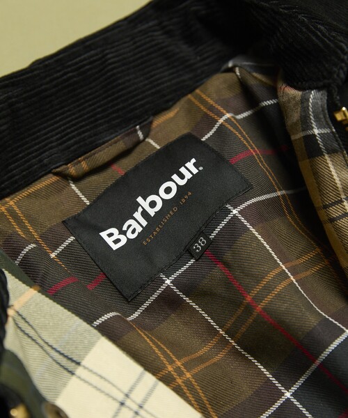 セール】Barbour/バブアー 別注OS Beaufort ピーチスキン custom