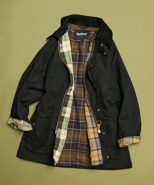 Barbour別注OS Beaufortピーチスキン Barbour/バブアー 別注OS Beaufort ピーチスキン custom lining