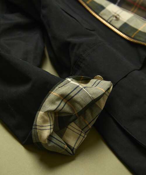 Barbour/バブアー 別注OS Beaufort ピーチスキン custom lining