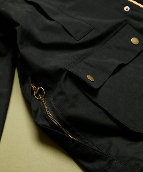 Barbour/バブアー 別注OS Beaufort ピーチスキン custom lining