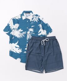 【2点セット】アロハシャツ&ショーツ
