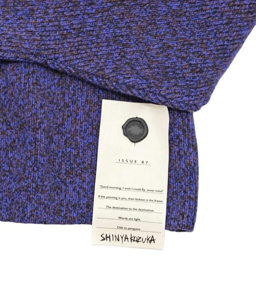 SHINYAKOZUKA（シンヤコヅカ）の「【SHINYAKOZUKA】 PHOEBE（ニット/セーター・メンズ・ブルー・LARGE）」の5枚目の写真