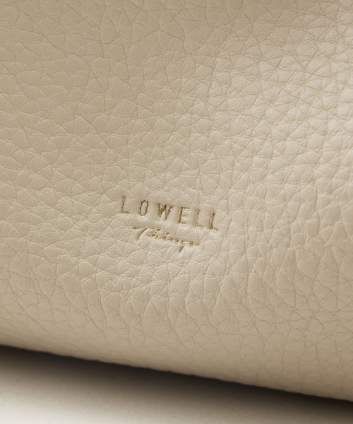 LOWELL things（ロウェル　シングス）の「Sque/ギャザーワンショルダーバッグ/A4サイズ/2WAY（トートバッグ・レディース・ブラック/アイボリー・フリー）」の16枚目の写真