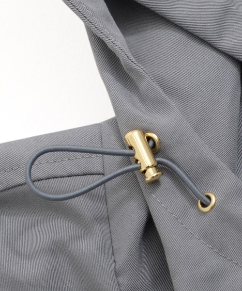 Arnold Palmer（アーノルドパーマー）の「フライヨーク フードコート（モッズコート・レディース・ブルーグレー/ブラック/ベージュ・L/M/S）」の9枚目の写真