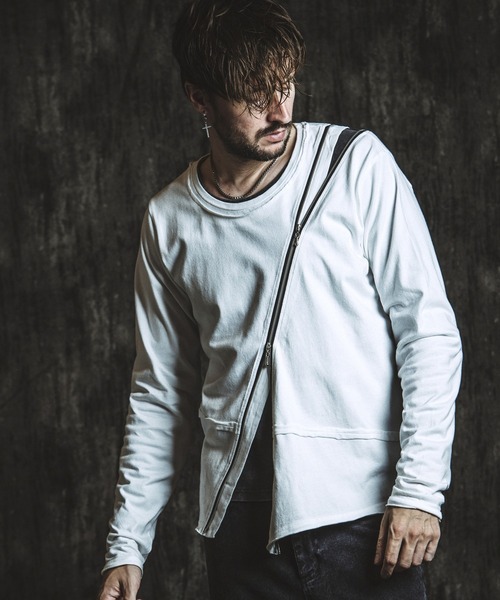 セール】【NO ID.】Multi-Seam Zip Pullover / マルチ シーム ジップ