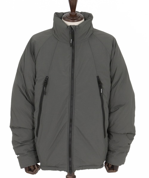 ADAM PATEK（アダムパテック）の「【ADAMPATEK/アダムパテック】stand down jacket スタンドカラージャケット（ブルゾン・レディース・グレー/ブラック・2/1）」の12枚目の写真
