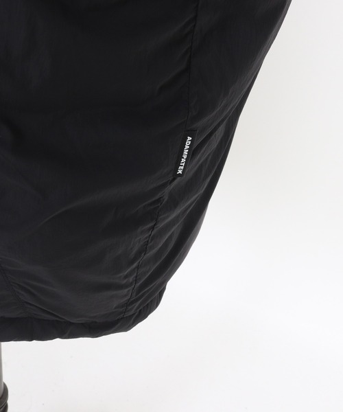 ADAM PATEK（アダムパテック）の「【ADAMPATEK/アダムパテック】stand down jacket スタンドカラージャケット（ブルゾン・レディース・グレー/ブラック・2/1）」の5枚目の写真