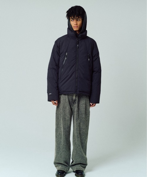 ADAM PATEK（アダムパテック）の「【ADAMPATEK/アダムパテック】stand down jacket スタンドカラージャケット（ブルゾン・レディース・グレー/ブラック・2/1）」の15枚目の写真