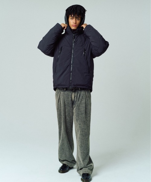 ADAM PATEK（アダムパテック）の「【ADAMPATEK/アダムパテック】stand down jacket スタンドカラージャケット（ブルゾン・レディース・グレー/ブラック・2/1）」の16枚目の写真