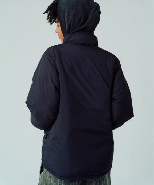 ADAM PATEK（アダムパテック）の「【ADAMPATEK/アダムパテック】stand down jacket スタンドカラージャケット（ブルゾン・レディース・グレー/ブラック・2/1）」の18枚目の写真
