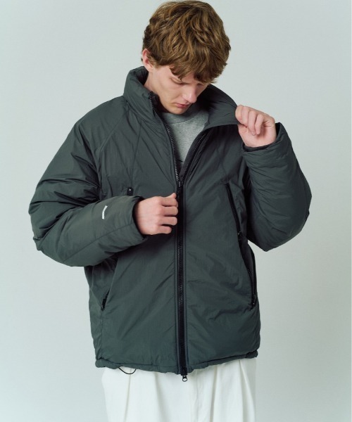 ADAM PATEK（アダムパテック）の「【ADAMPATEK/アダムパテック】stand down jacket スタンドカラージャケット（ブルゾン・レディース・グレー/ブラック・2/1）」の22枚目の写真