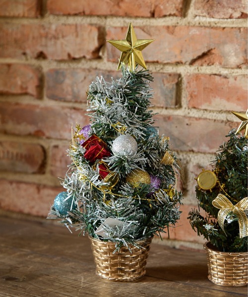 セール】【2025Xmas】PVCミニツリーMサイズ（インテリア雑貨）｜niko