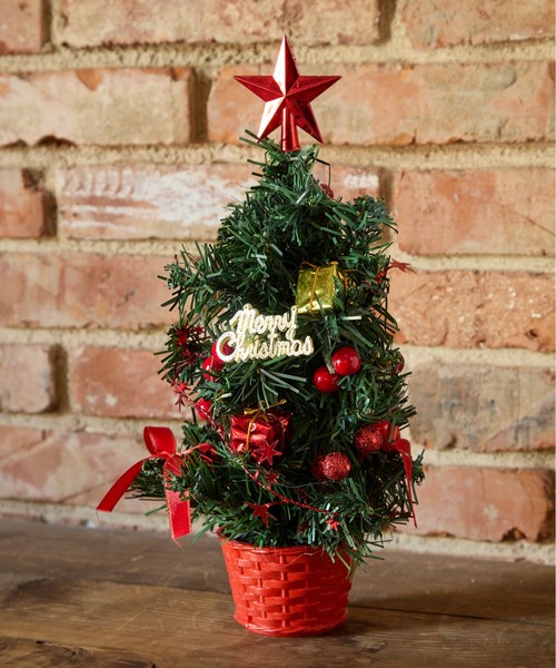 た*こ様 アンファン♥️ツリー&飾り２点 セール】【2025Xmas】PVCミニツリーMサイズ（インテリア雑貨）｜niko