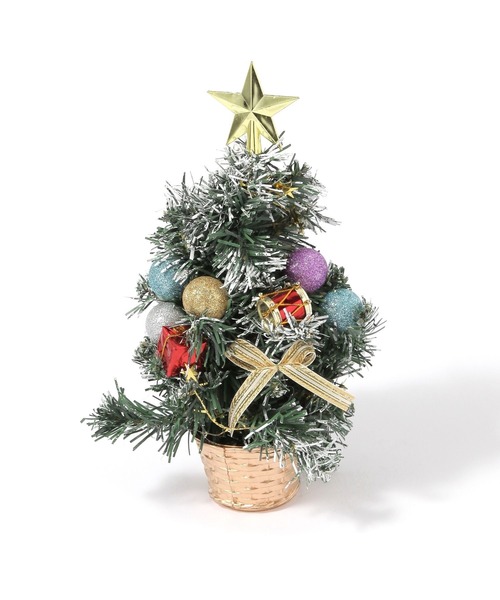 た*こ様 アンファン♥️ツリー&飾り２点 セール】【2025Xmas】PVCミニツリーMサイズ（インテリア雑貨）｜niko