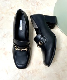 REZOY | 【REZOY】ゴールドビットヒールローファー(ローファー)