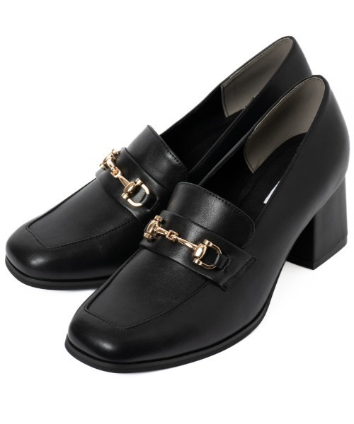 REZOY（リゾイ）の「【REZOY】ゴールドビットヒールローファー（ローファー・レディース・ブラック系その他/ブラック・23.5cm/23cm/22.5cm/22cm/24.5cm/24cm）」の5枚目の写真