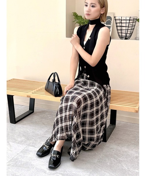 REZOY（リゾイ）の「【REZOY】ゴールドビットヒールローファー（ローファー・レディース・ブラック系その他/ブラック・23.5cm/23cm/22.5cm/22cm/24.5cm/24cm）」の3枚目の写真