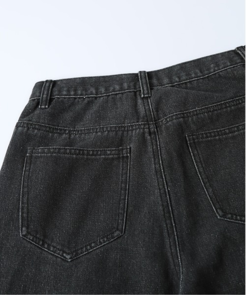 La-gemme(ラジェム)の「サイドタックカーブデニムパンツ(デニムパンツ・レディース・ブラック/ライトブルー/ブルー・L/M)」の13枚目の写真