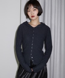 leimn | リブフーディ―トップス(Tシャツ/カットソー)