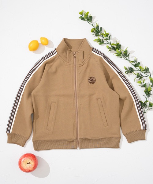 FRUIT OF THE LOOM(フルーツオブザルーム)の「トラックジャケット / キッズ / スポーティー / ユニセックス(その他アウター・キッズ・ブルー/ベージュ/グリーン・110cm/130cm/150cm)」の2枚目の写真