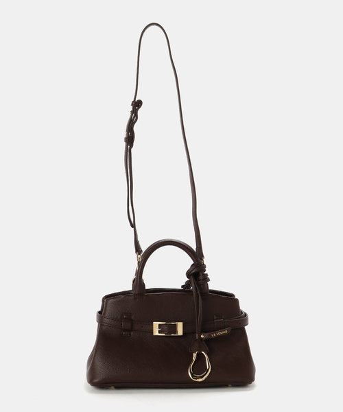 LE VERNIS(ル・ベルニ)の「【LE VERNIS/ル・ベルニ】 Poire Charm bag(ショルダーバッグ・レディース・ブラック/ブラウン・FREE)」の9枚目の写真