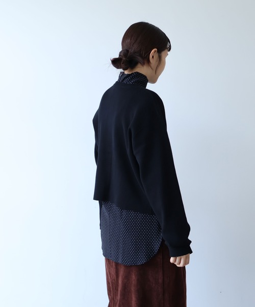 yuni（ユニ　）の「コットンスムース　ショートカーディガン（カーディガン/ボレロ・レディース・ブラウン/ブルー/サックスブルー/ブラック・FREE）」の18枚目の写真