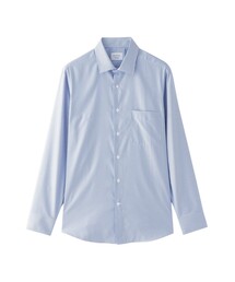 MACKINTOSH PHILOSOPHY（ﾏｯｷﾝﾄｯｼｭ ﾌｨﾛｿﾌｨｰ）の「トロッター セミワイドシャツ 無地/ブルーバリエーション（シャツ/ブラウス）」